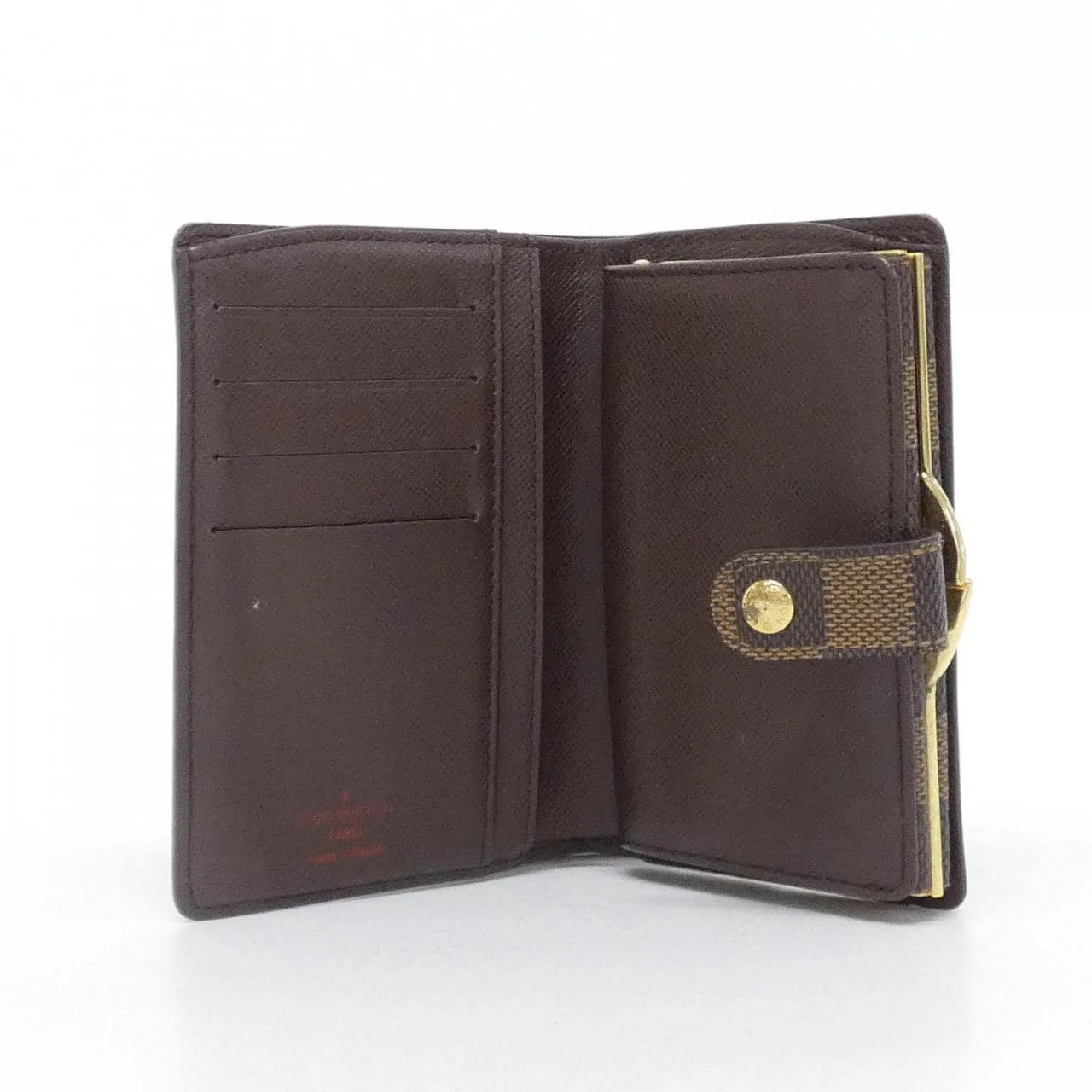 LOUIS VUITTON N61664 Wallet Damier 黑色 Damier 中古品B - 縮圖 5