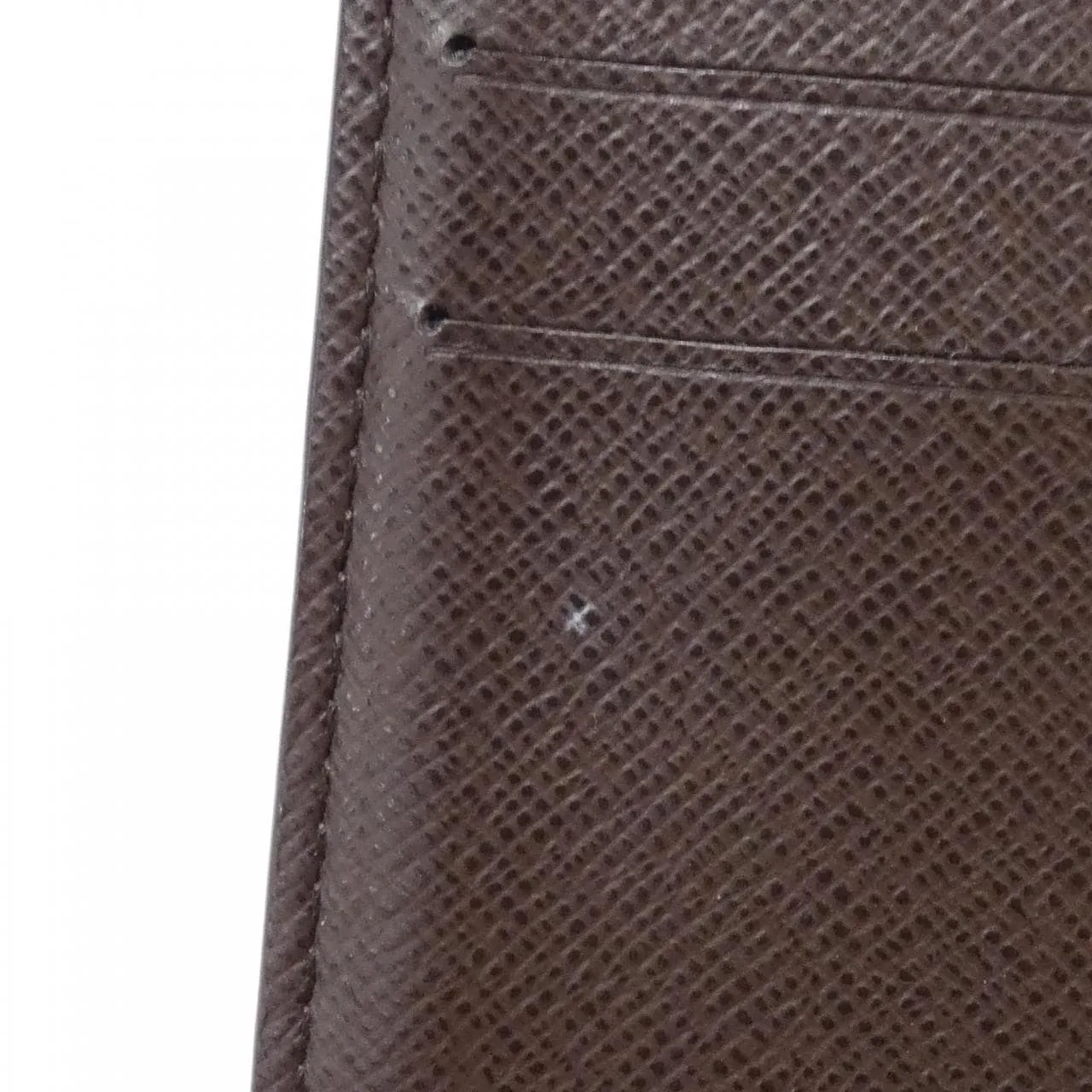 LOUIS VUITTON N61664 Wallet Damier 黑色 Damier 中古品B - 縮圖 7