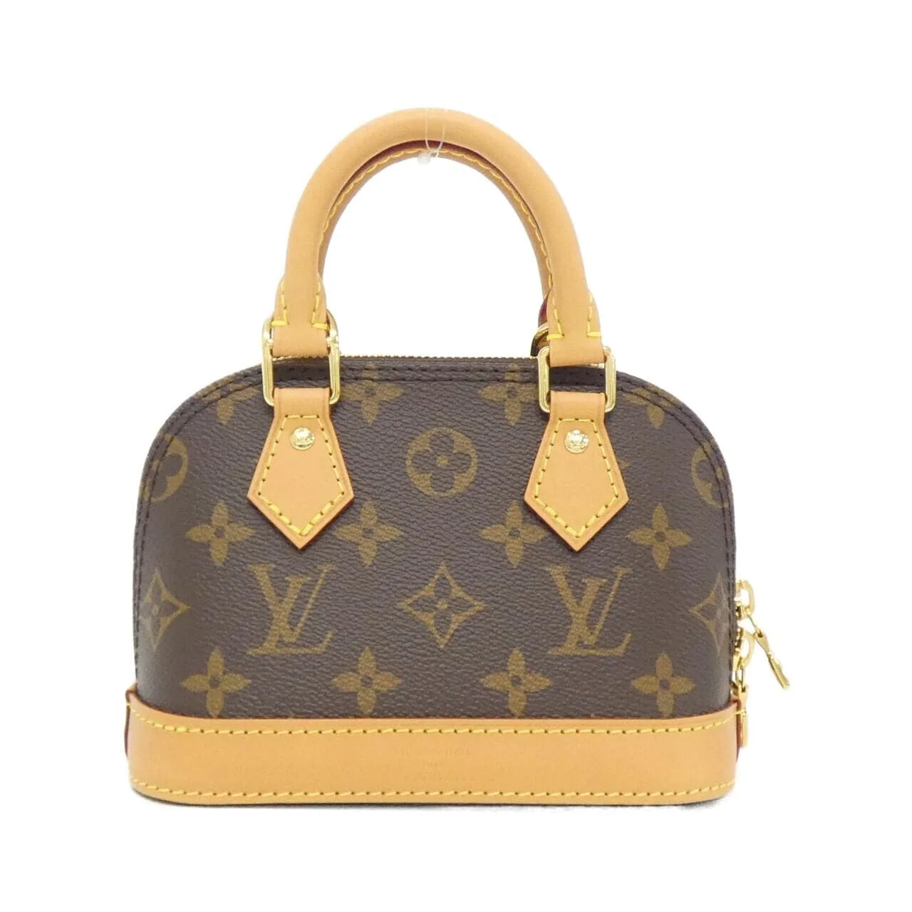 LOUIS VUITTON Alma M82717 Handbag Monogram 黑色 Monogram 中古品A - 縮圖 2