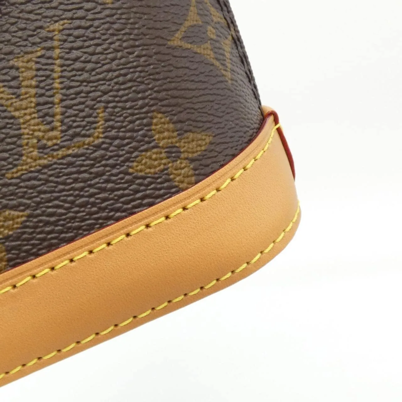 LOUIS VUITTON Alma M82717 Handbag Monogram 黑色 Monogram 中古品A - 縮圖 4