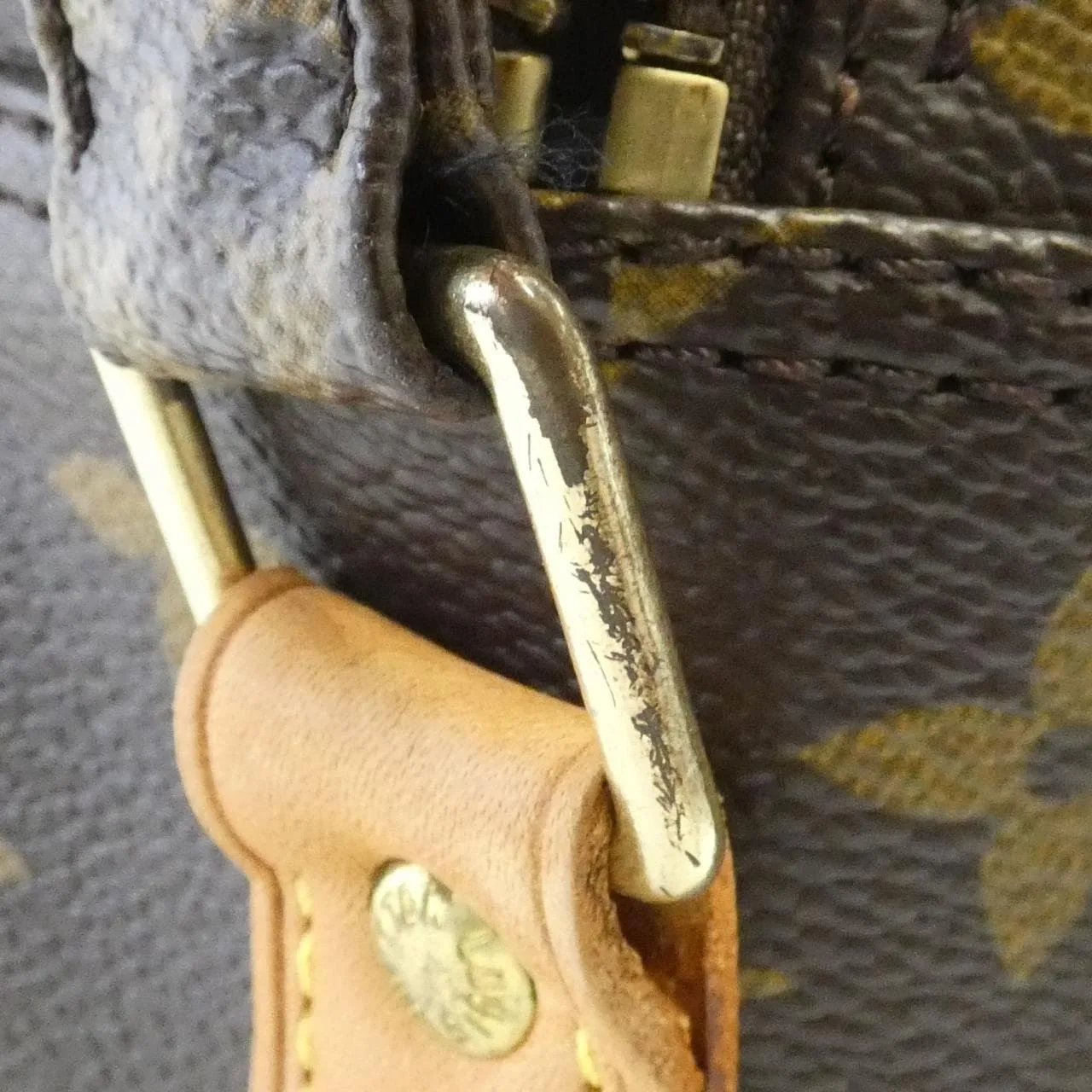 LOUIS VUITTON Nile M45244 肩背包 Monogram 黑色 Monogram 中古品B - 縮圖 5