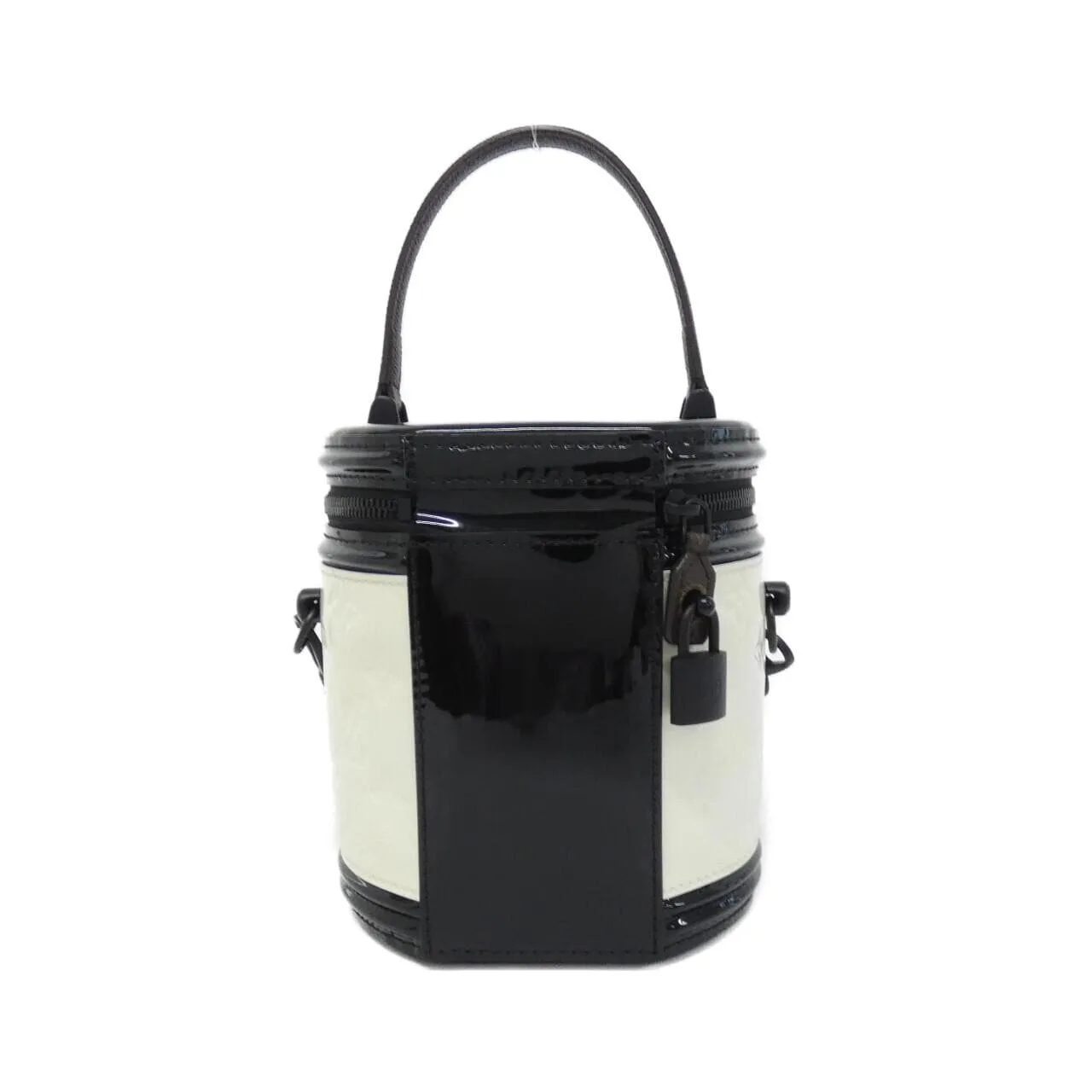 LOUIS VUITTON M20487 Handbag Vernis 黑色 Vernis 中古品B - 縮圖 2