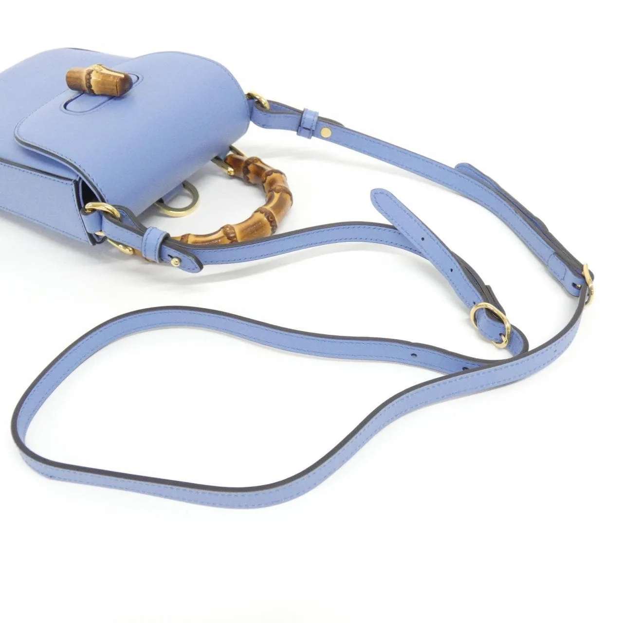 GUCCI 702106 UZY0T Handbag Leather Black Leather Rank A - Thumbnail 6