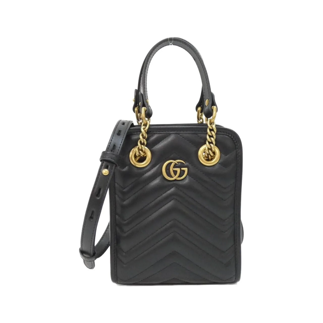 GUCCI 696123 DTDHT Handbag Leather