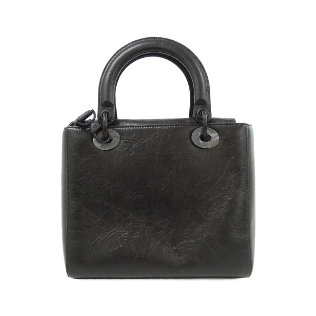 DIOR Lady Dior M0565SZBC Handbag 黑色 中古品A - 縮圖 2