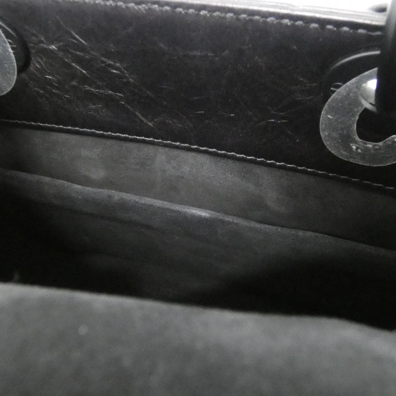 DIOR Lady Dior M0565SZBC Handbag 黑色 中古品A - 縮圖 10