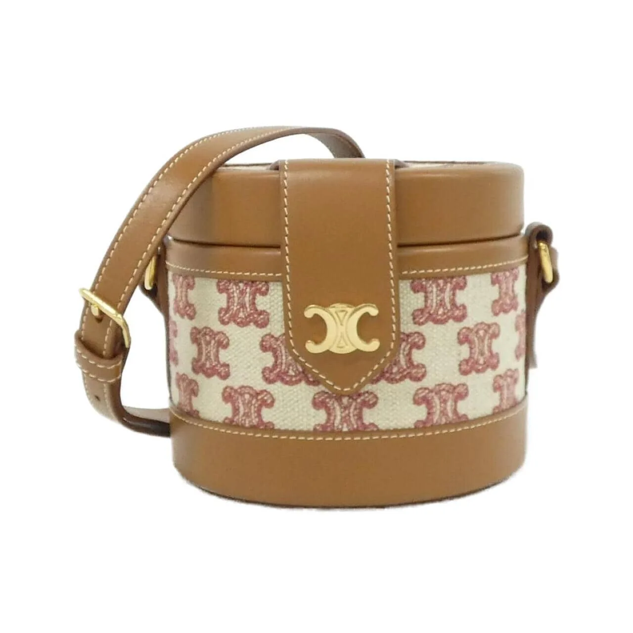 CELINE Shoulder Canvas