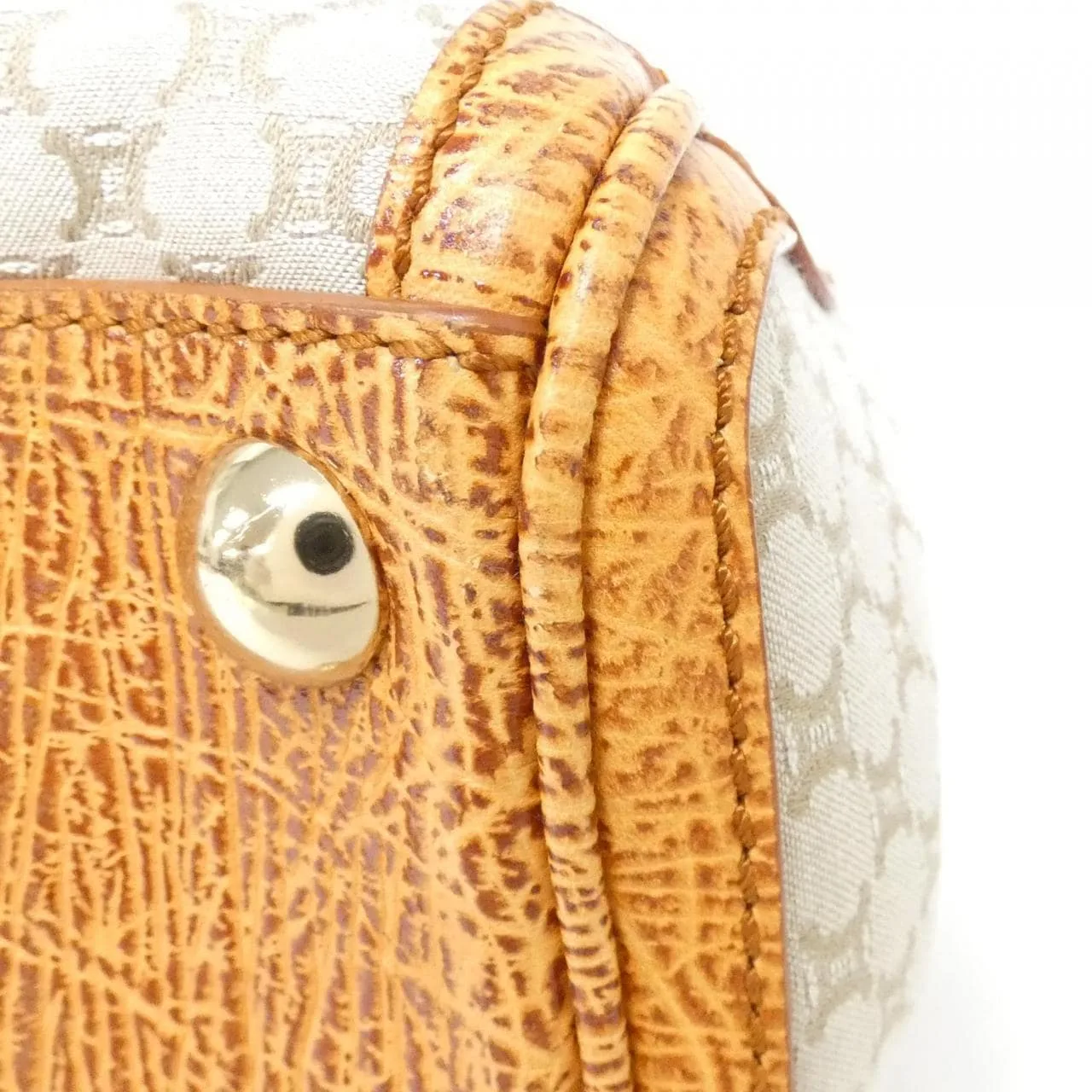 CELINE 手提包 帆布 米色 帆布 中古品A - 縮圖 2