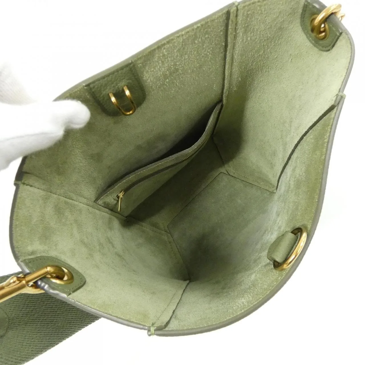 CELINE Luggage 189303AH4 Shoulder Black Rank A - Thumbnail 7