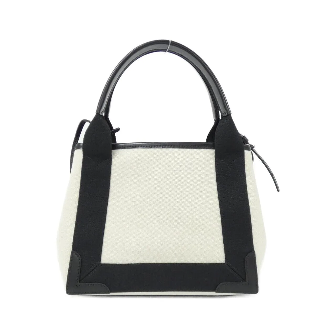 BALENCIAGA 390346 2HH3N Handbag Canvas 深藍色 帆布 中古品A - 縮圖 2