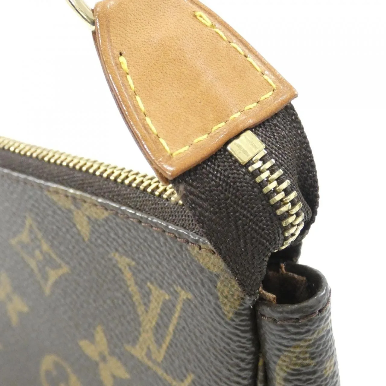 LOUIS VUITTON Pochette M51980 Pochette Monogram 黑色 Monogram 中古品A - 縮圖 4