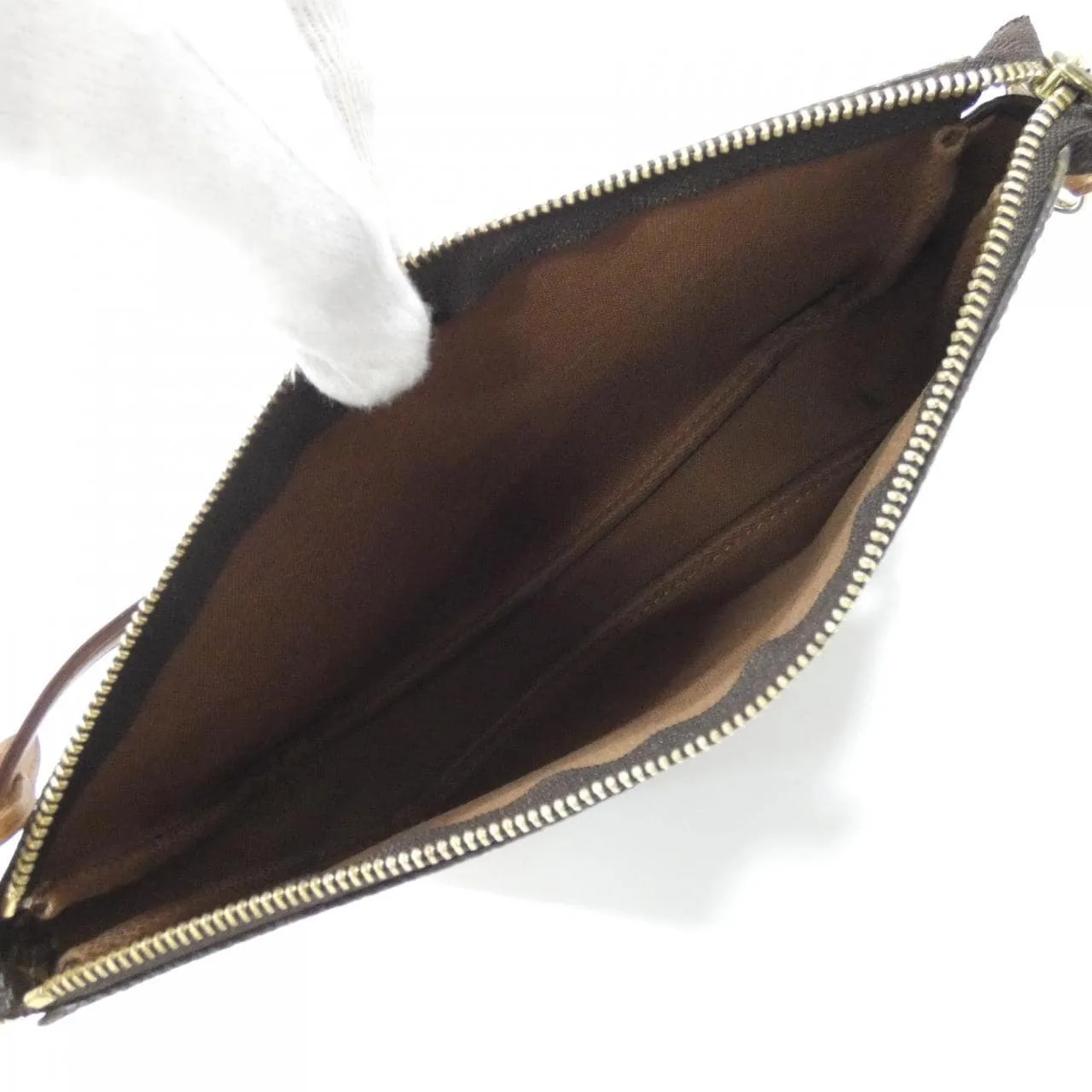 LOUIS VUITTON Pochette M51980 Pochette Monogram 黑色 Monogram 中古品A - 縮圖 6