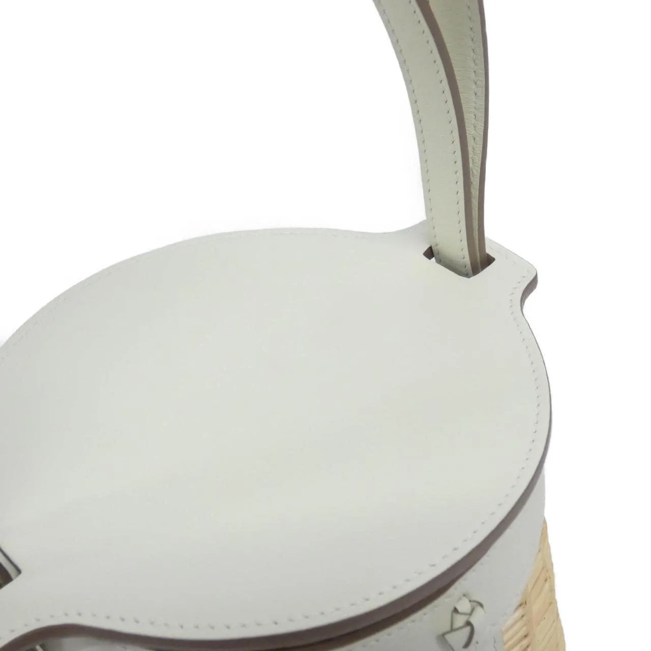 HERMES Shoulder Swift Black Swift Leather Rank A - Thumbnail 3