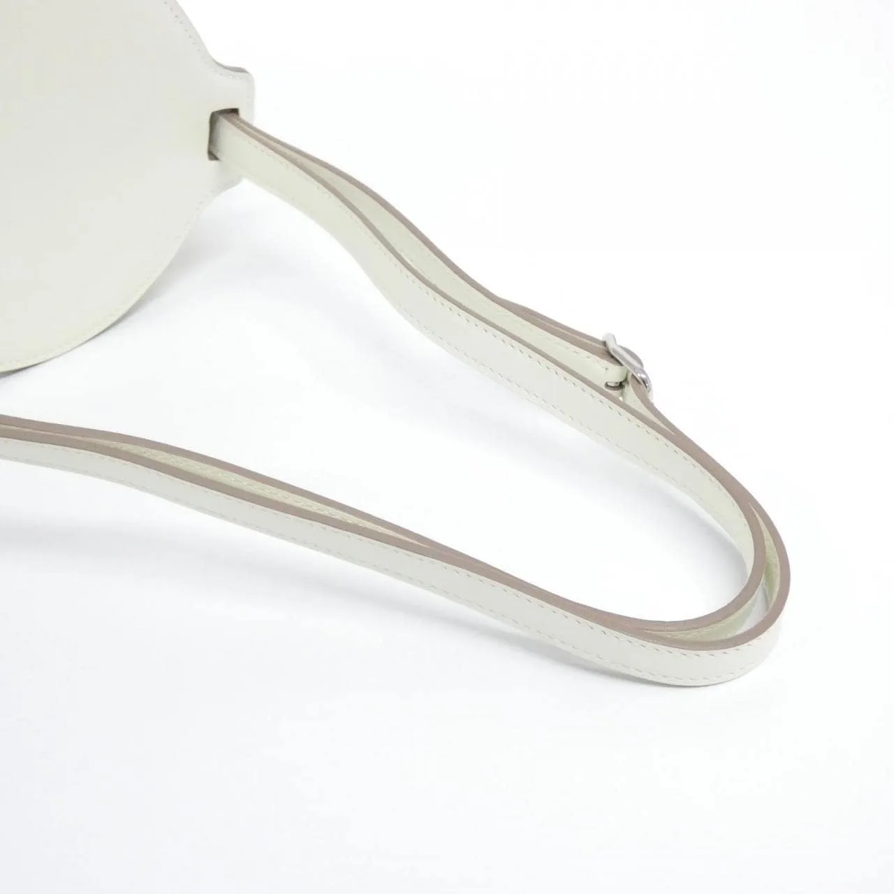 HERMES Shoulder Swift Black Swift Leather Rank A - Thumbnail 4