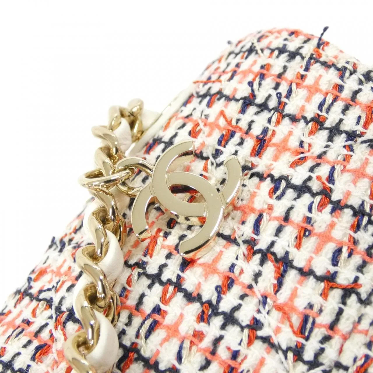 CHANEL AS0325 Backpack Tweed 黑色 粗花呢 中古品A - 縮圖 7