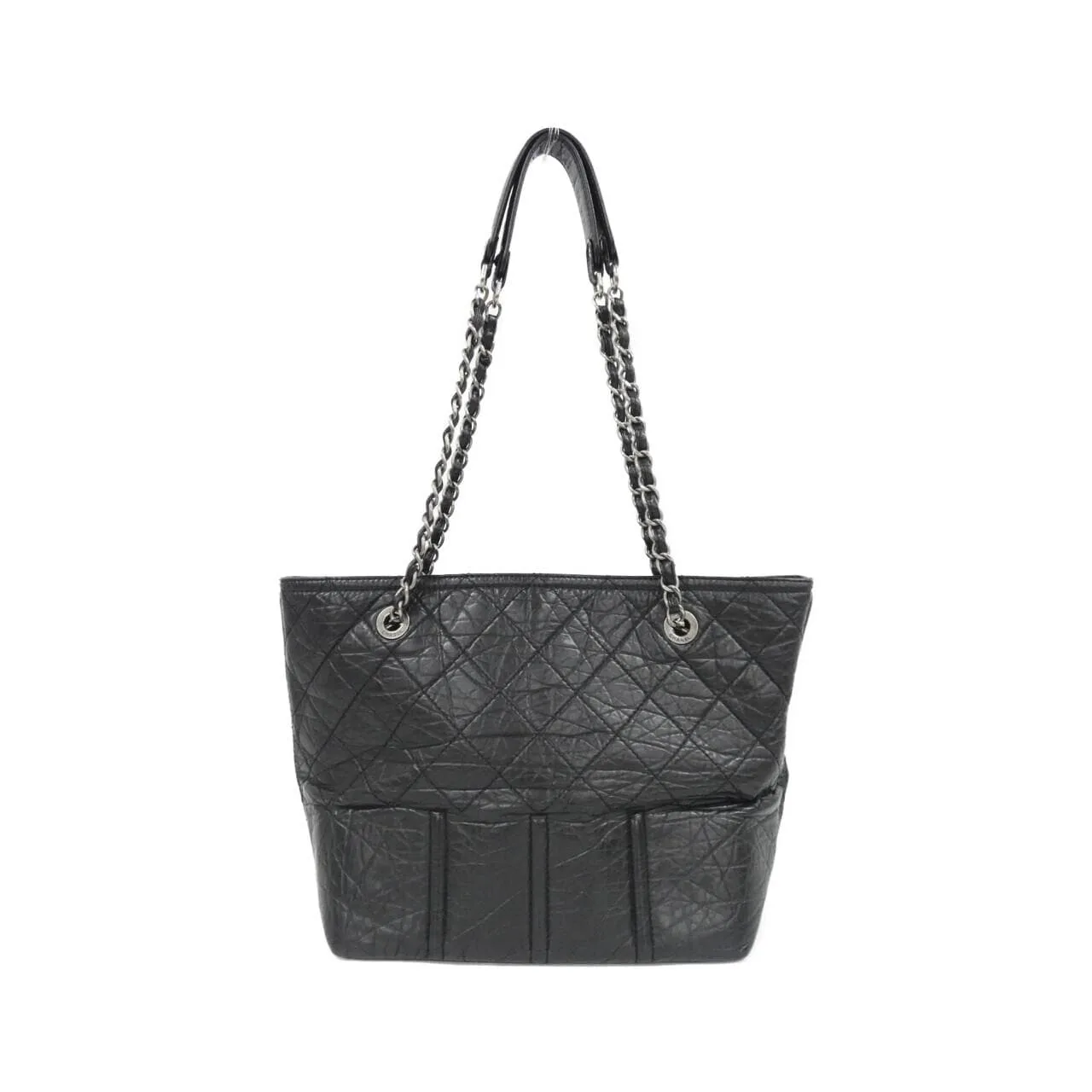 CHANEL Handbag 黑色 中古品A - 縮圖 2