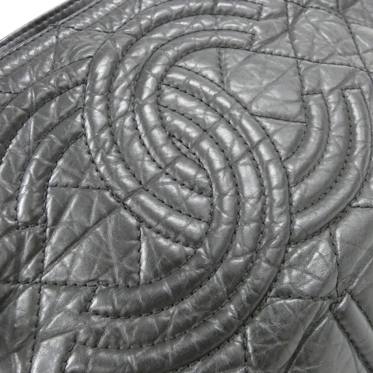 CHANEL Handbag 黑色 中古品A - 縮圖 5