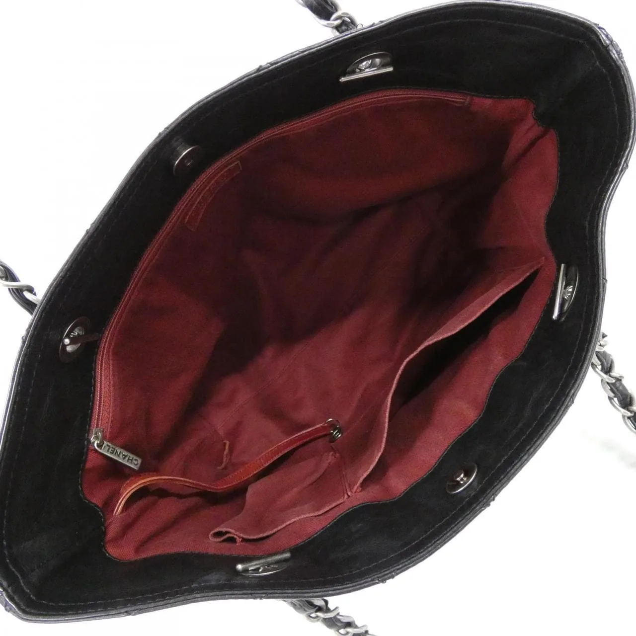 CHANEL Handbag 黑色 中古品A - 縮圖 7