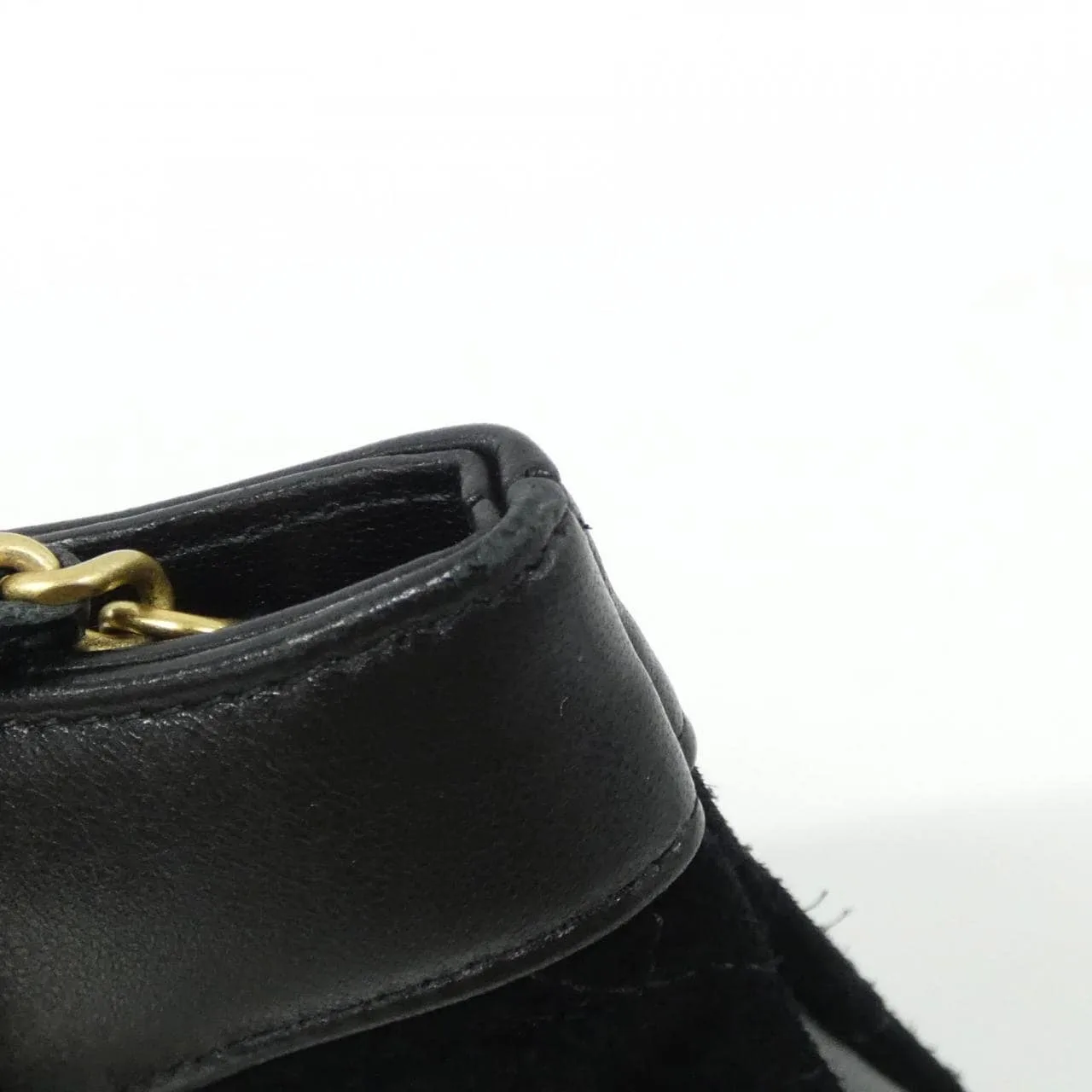 CHANEL Chanel 19 AP3656 Handbag Lambskin Black Lambskin Rank B - Thumbnail 4