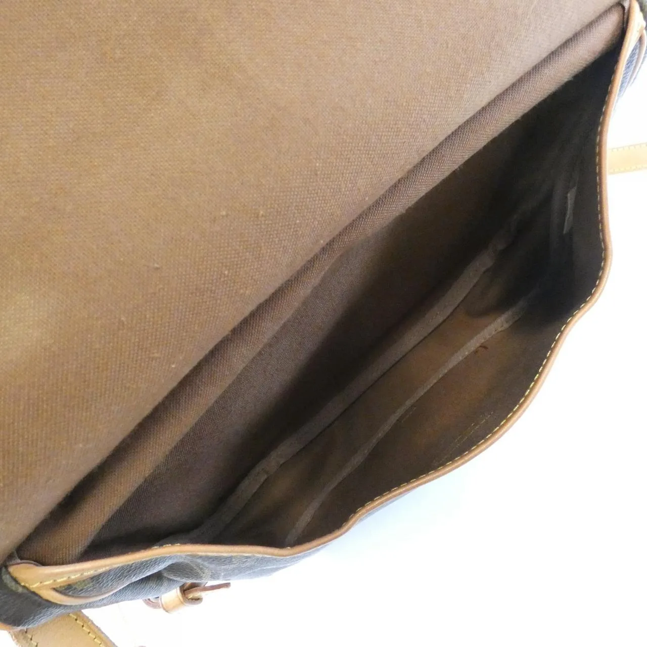 LOUIS VUITTON Saumur M42256 Shoulder Monogram Black Monogram Rank B - Thumbnail 8