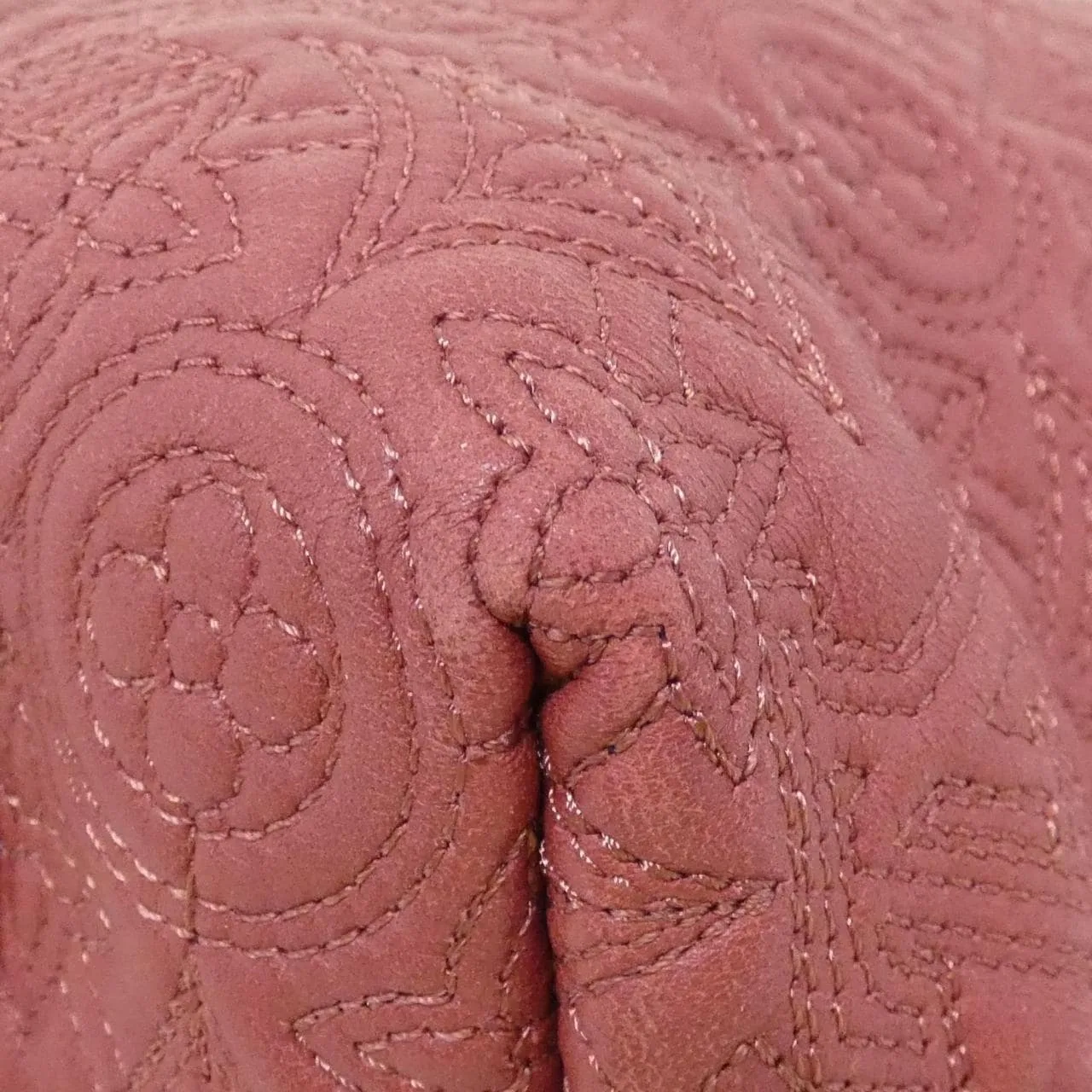 LOUIS VUITTON M93155 Shoulder Lambskin Black Lambskin Rank A - Thumbnail 2