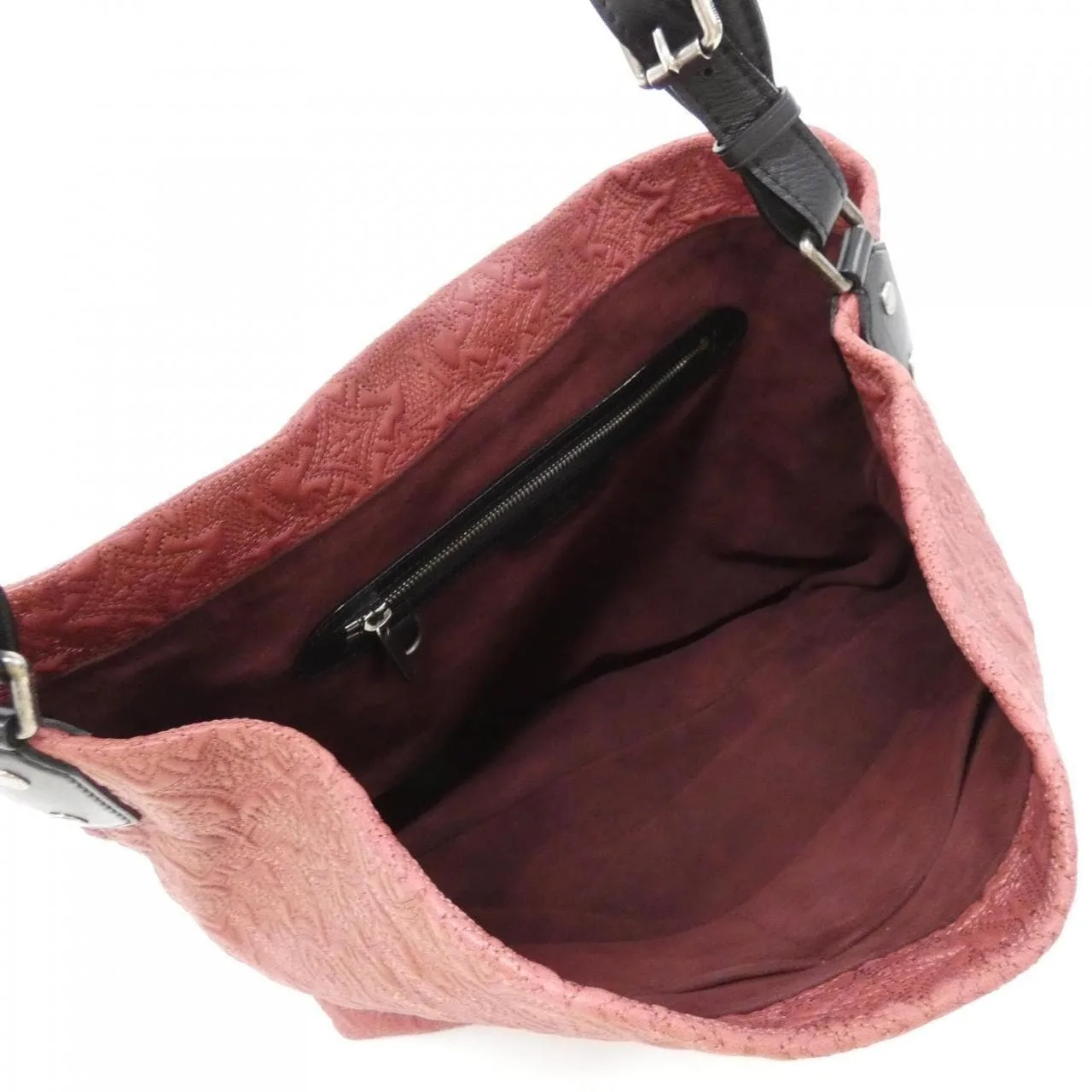 LOUIS VUITTON M93155 Shoulder Lambskin Black Lambskin Rank A - Thumbnail 5