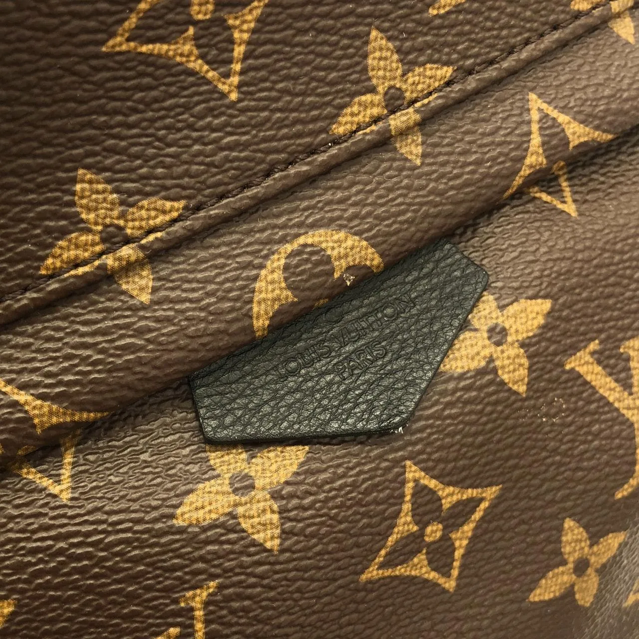 LOUIS VUITTON Palm Springs M41560 背包 Monogram 黑色 Monogram 中古品A - 縮圖 5