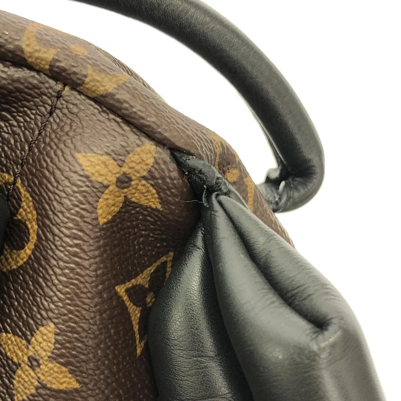 LOUIS VUITTON Palm Springs M41560 背包 Monogram 黑色 Monogram 中古品A - 縮圖 7