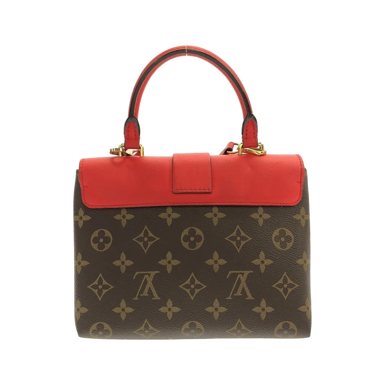 LOUIS VUITTON M44322 Handbag Monogram 黑色 Monogram 中古品A - 縮圖 2