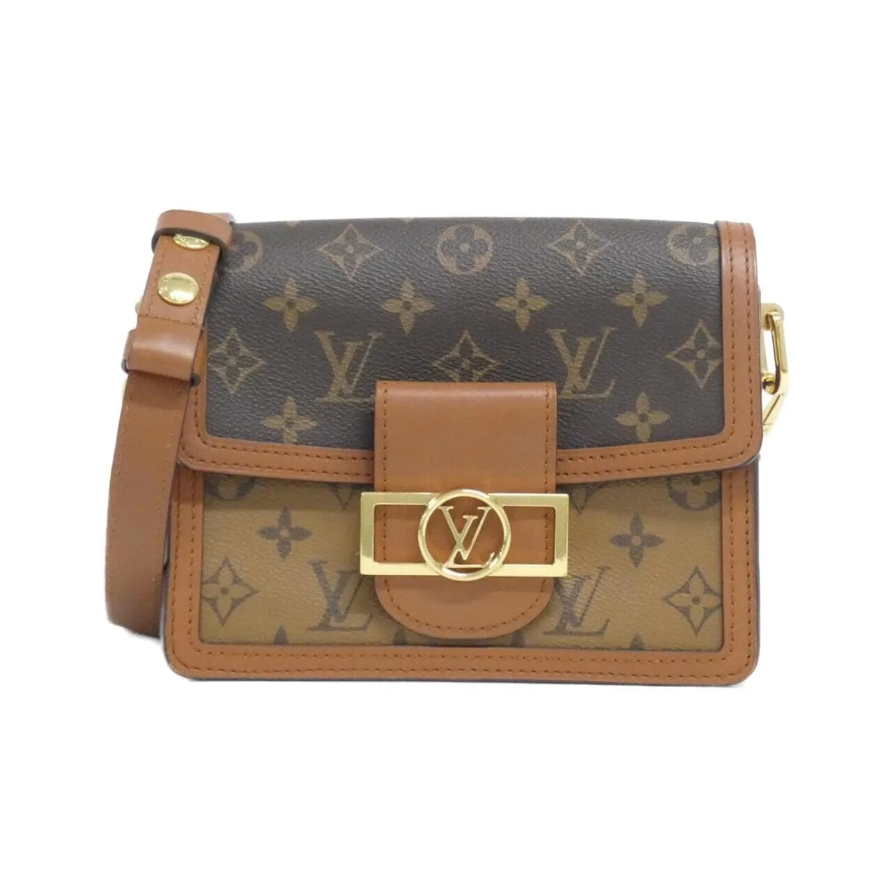 LOUIS VUITTON Dauphine M44580 Shoulder Monogram Black