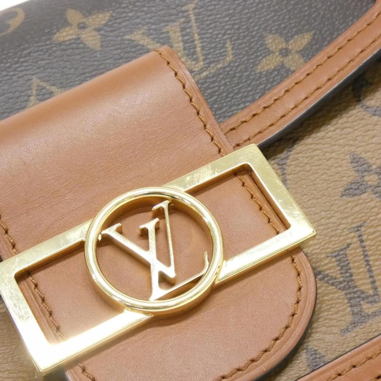 LOUIS VUITTON Dauphine M44580 Shoulder Monogram 黑色 Monogram 中古品A - 縮圖 5