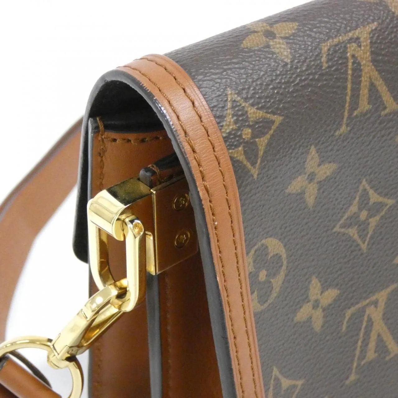LOUIS VUITTON Dauphine M44580 Shoulder Monogram 黑色 Monogram 中古品A - 縮圖 6