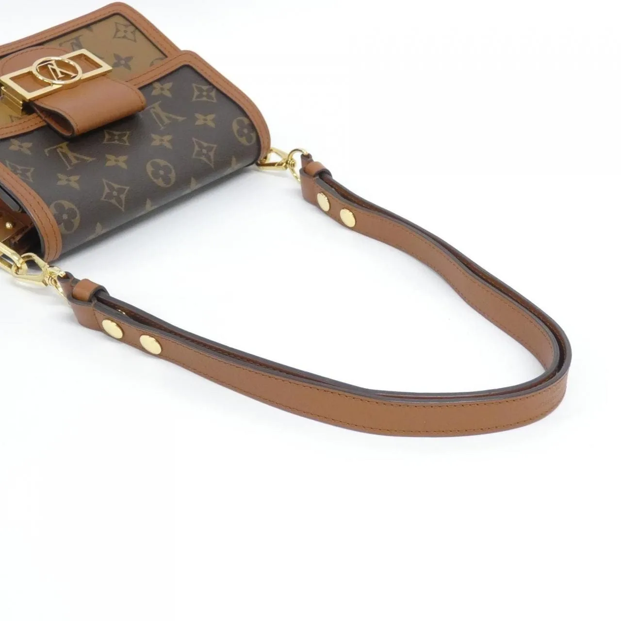 LOUIS VUITTON Dauphine M44580 Shoulder Monogram 黑色 Monogram 中古品A - 縮圖 7
