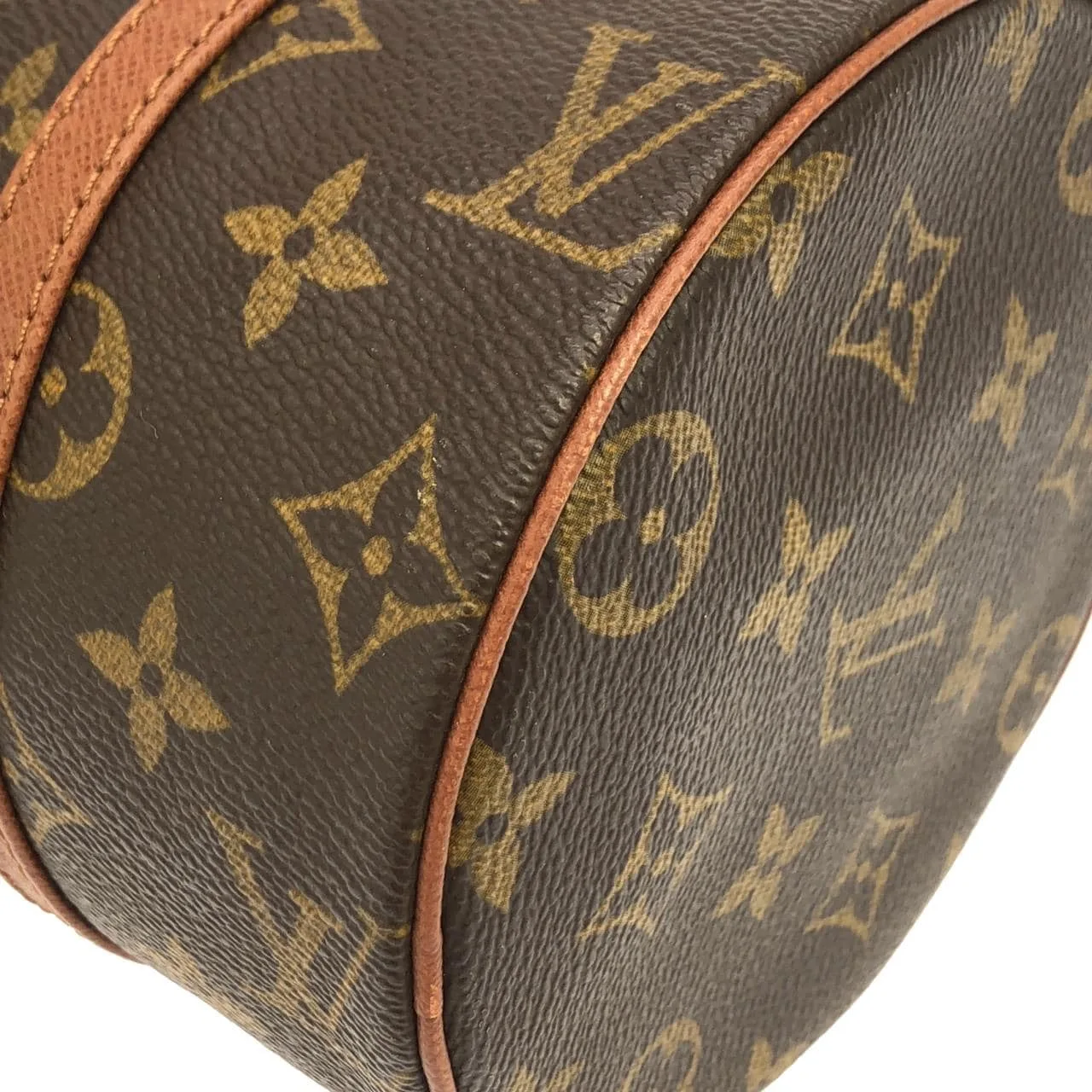 LOUIS VUITTON Papillon M51366 Handbag Monogram 黑色 Monogram 中古品A - 縮圖 2