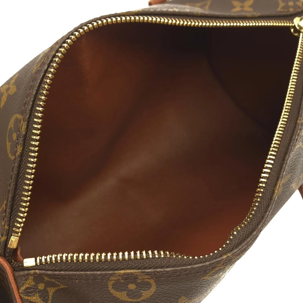 LOUIS VUITTON Papillon M51366 Handbag Monogram 黑色 Monogram 中古品A - 縮圖 4