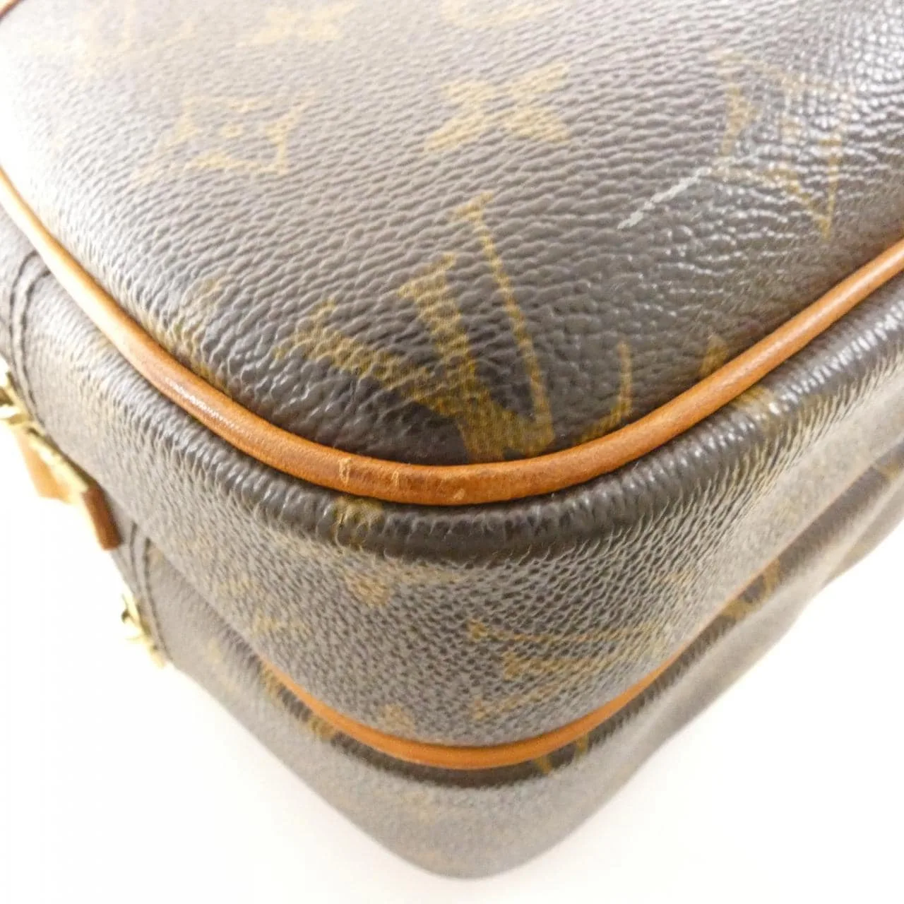 LOUIS VUITTON M45254 Shoulder Monogram 黑色 Monogram 中古品B - 縮圖 3