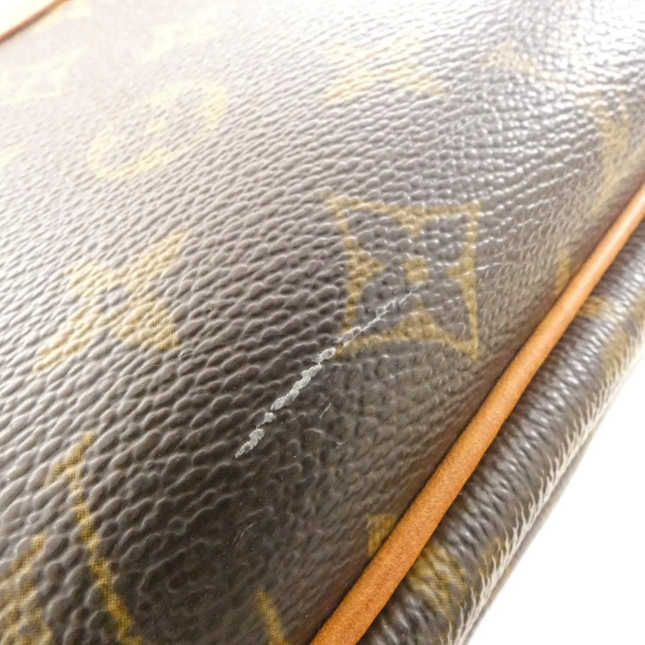 LOUIS VUITTON M45254 Shoulder Monogram 黑色 Monogram 中古品B - 縮圖 5