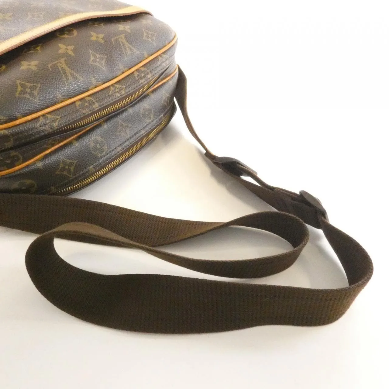 LOUIS VUITTON M45254 Shoulder Monogram 黑色 Monogram 中古品B - 縮圖 7