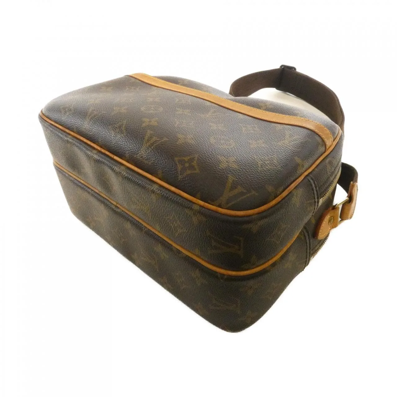 LOUIS VUITTON M45254 Shoulder Monogram 黑色 Monogram 中古品B - 縮圖 3
