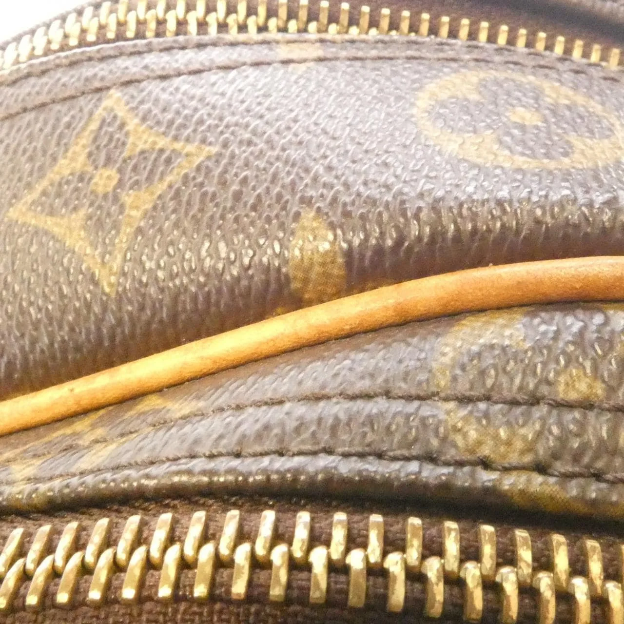 LOUIS VUITTON M45254 Shoulder Monogram 黑色 Monogram 中古品B - 縮圖 5