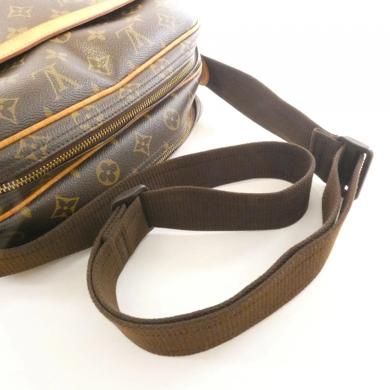 LOUIS VUITTON M45254 Shoulder Monogram 黑色 Monogram 中古品B - 縮圖 7