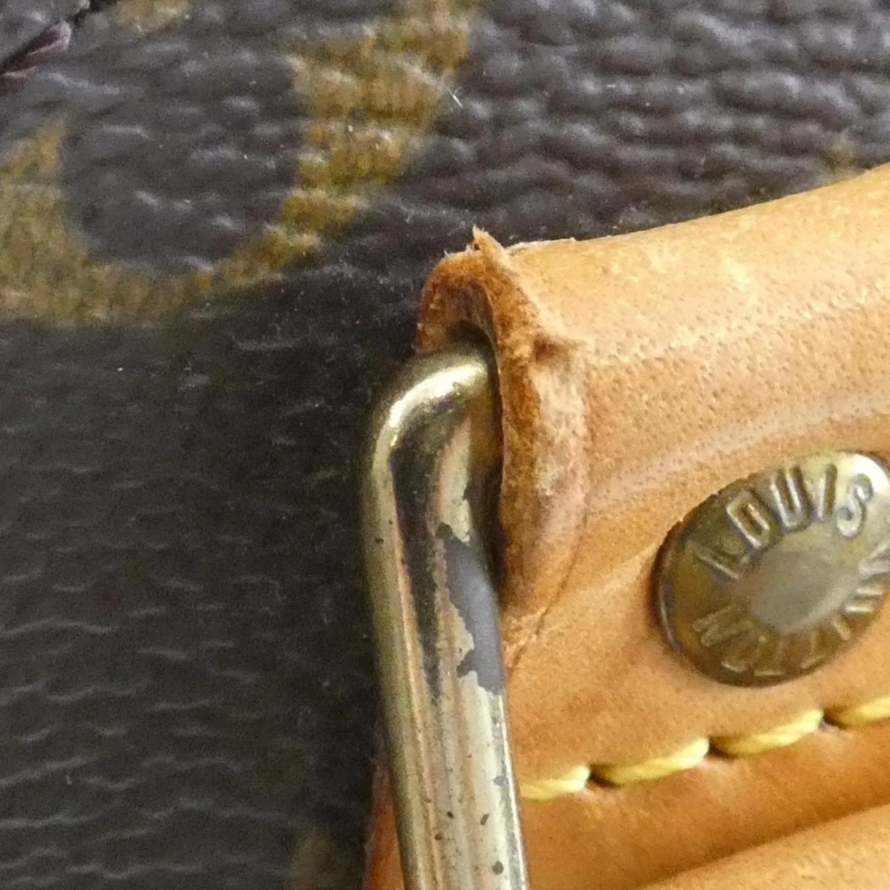 LOUIS VUITTON Ellipse M51126 手提包 Monogram 黑色 Monogram 中古品B - 縮圖 5