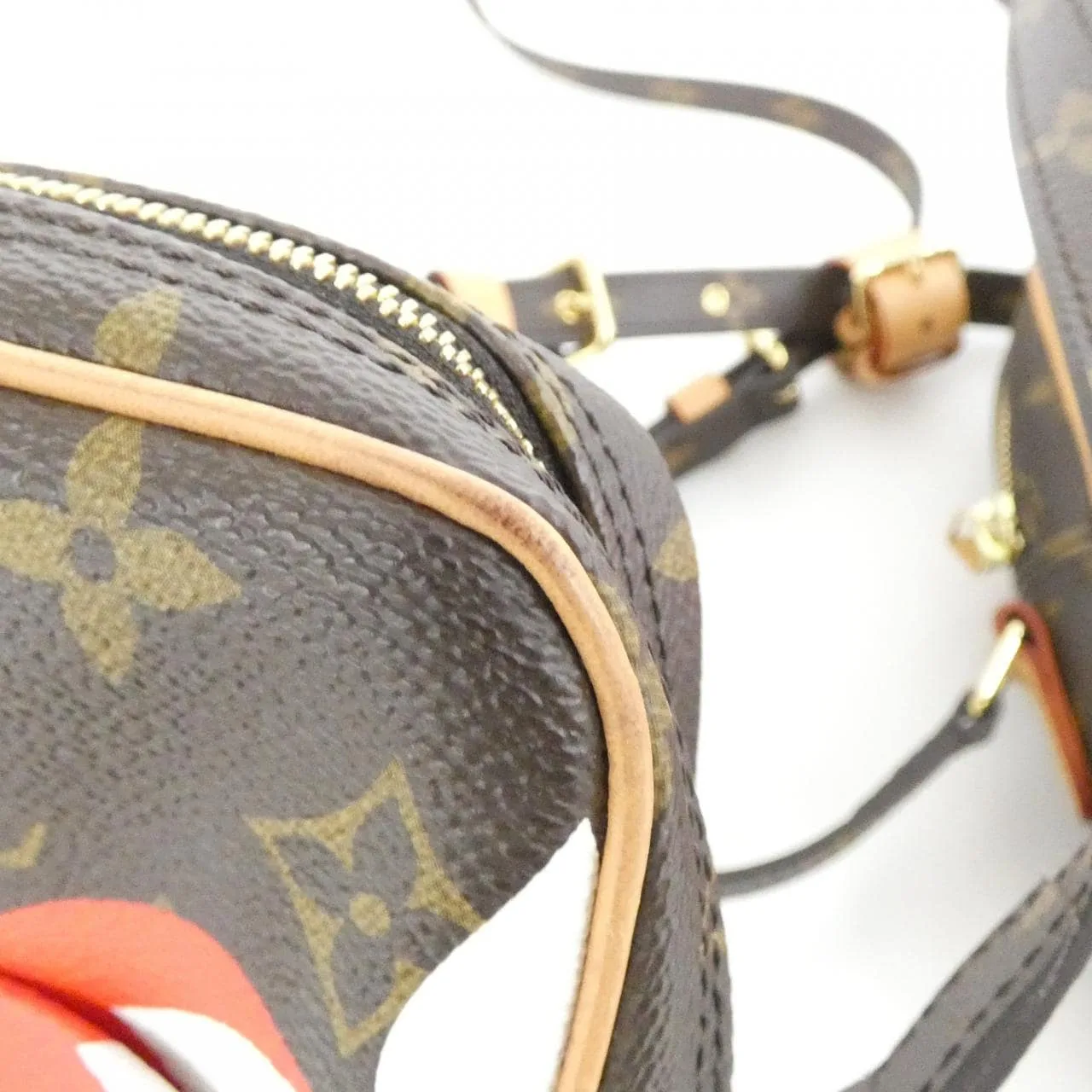 LOUIS VUITTON M57450 Shoulder Monogram 黑色 Monogram 中古品A - 縮圖 5