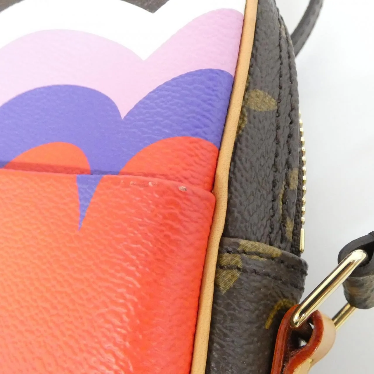 LOUIS VUITTON M57450 Shoulder Monogram 黑色 Monogram 中古品A - 縮圖 6