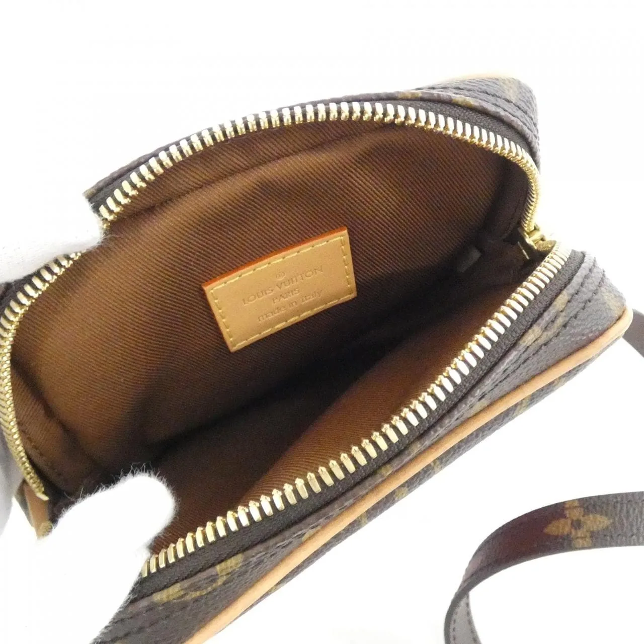 LOUIS VUITTON M57450 Shoulder Monogram 黑色 Monogram 中古品A - 縮圖 8