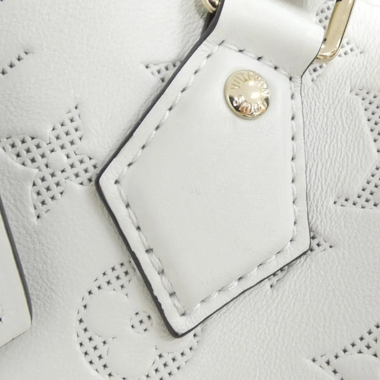 LOUIS VUITTON Speedy M11276 Boston Monogram 白色 Monogram 中古品A - 縮圖 3