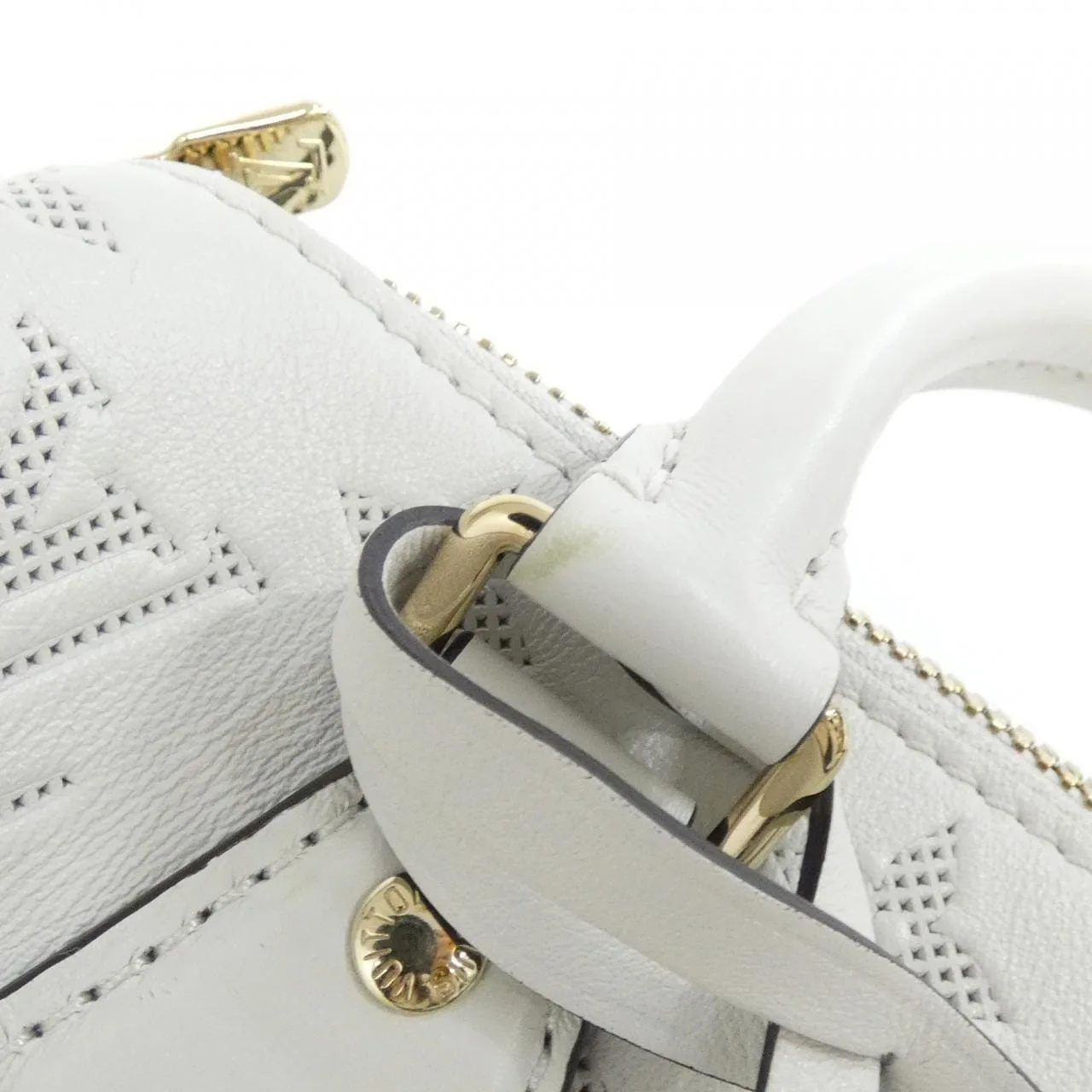LOUIS VUITTON Speedy M11276 Boston Monogram 白色 Monogram 中古品A - 縮圖 5