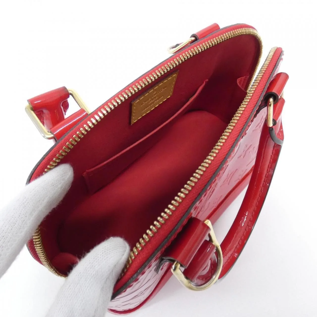 LOUIS VUITTON Alma M90174 Handbag Vernis