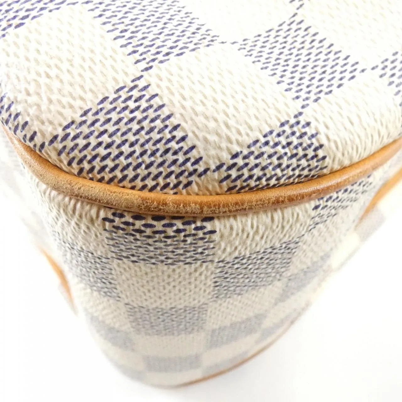 LOUIS VUITTON Siracusa N41112 Shoulder Damier 黑色 Damier 中古品B - 縮圖 3