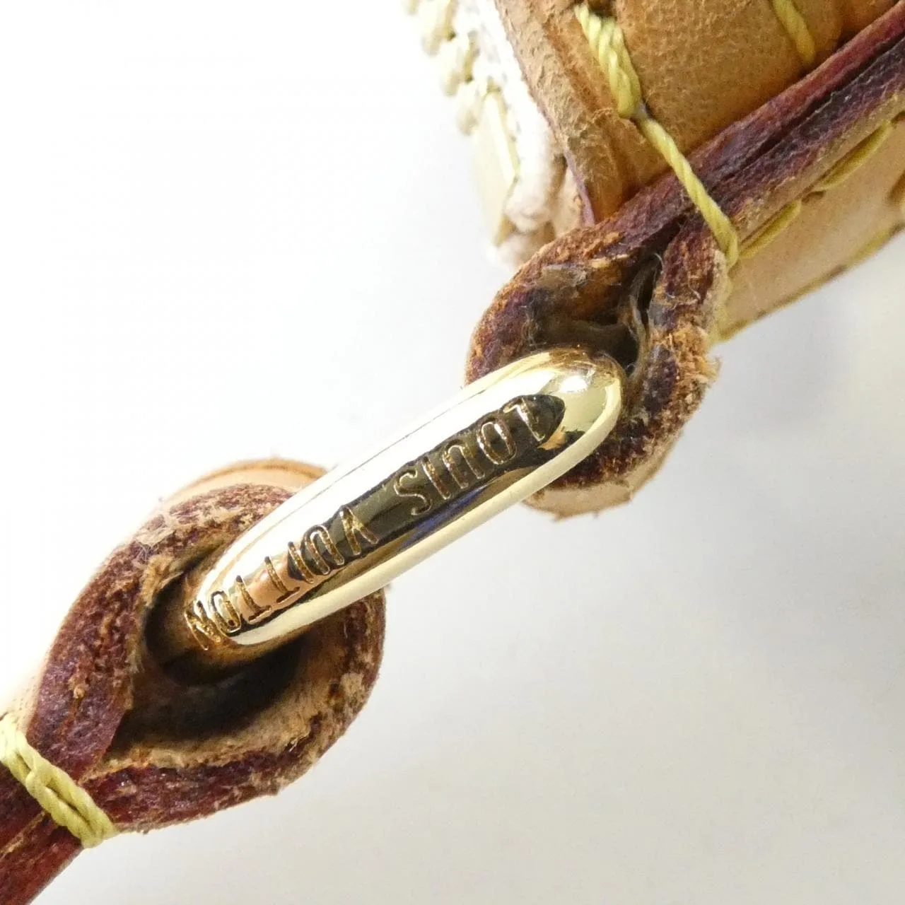 LOUIS VUITTON Siracusa N41112 Shoulder Damier 黑色 Damier 中古品B - 縮圖 8